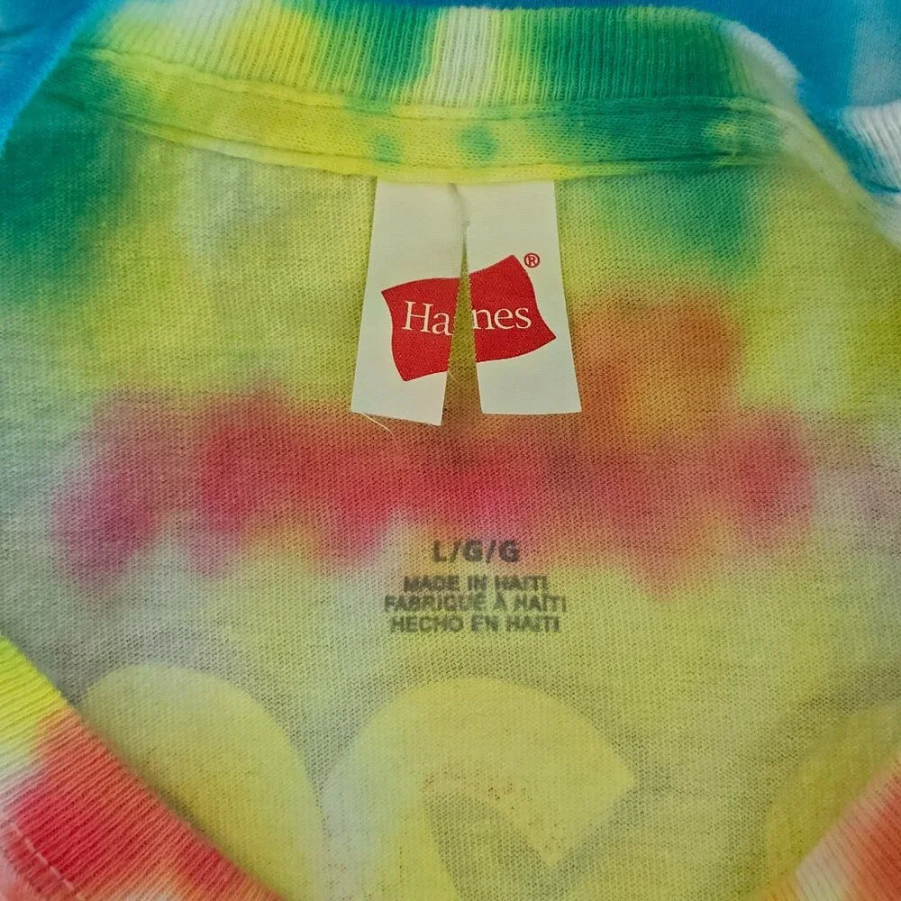 Dave Matthews Band 2019 Concert Tour Tie Dye Graphic T-Shirt Men’s Large Unisex - Picture 11 of 11